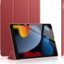 Soke Case for iPad 9th/8th/7th Generation 2021/2020/2019, [Slim Trifold Stand + Auto Wake/Sleep], Premium Protective Hard PC Back Cover for Apple iPad 10.2 Inch (Wine Red) - Image 1