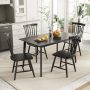 Set of 2 Windsor Dining Chairs with High Spindle Back - Image 4