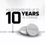CR2450 Battery (1-Pack), 3V Lithium Coin Battery - Image 2