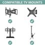 Outdoor TV Cover 36-39 Inch | Waterproof and Weatherproof TV Covers | Outdoor TV Enclosure | Smart Shield TV Screen Protector for Outside TV | Cover for Moving | TV Display Protectors – Black - Image 4