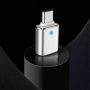 LED USB-C 3.1 Male to USB A Female Adapter Converter OTG Type C Android Phone - Image 3