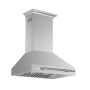 Forno Appliances - 30 inches - Externally Vented & Recirculating - Wall Range Hood - Silver - Image 4