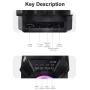 500mAh Bluetooth speaker Sound box high power bluetooth speakers TF Udisk karaoke handheld sound subwoofers for dancing - Image 5