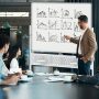 Mobile Whiteboard Adjustable Double-Sided Magnetic Board with Pegboard - Image 2