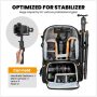 Pro Camera Backpack Large Camera Bag with Laptop Compartment Tripod Holder Wa... - Image 2