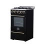 Forno Appliances - 24 in. Wide 4 burner Lamazze 2.05 Cu. Ft. Freestanding Gas Range - Black - Image 2