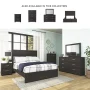 Ashley Furniture Belachime Four Drawer Engineered Wood Chest in Black - Image 6