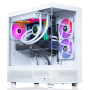 Thermaltake - LCGS View 7897XS-270 Gaming Desktop AMD Ryzen 7 7800X3D 2023, 32GB Memory, AMD Radeon RX 9070 XT, 1TB SSD NVMe M.2 - Snow - Image 1