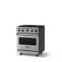 Viking - 30 in. Wide 4 Burner Professional 5 Series 4.0 Cu. Ft. Freestanding Gas Convection Range - Stainless Steel - Image 2