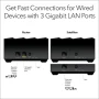 NETGEAR Nighthawk Dual-Band WiFi 6 AX1500 Mesh System 1.5 Gbps Router + 2 Satellites (MK6W-100NAS) - Image 6