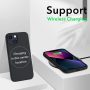 ORNARTO Compatible with iPhone 13 Mini Case, Slim Liquid Silicone 3 Layers Full Covered Soft Gel Rubber Phone Cover with Microfiber Lining 5.4 inch-Midnight - Image 5