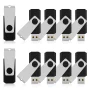 KOOTION 16GB USB 2.0 Flash Drive 10 Pack with 360° Protective Cap - Image 1