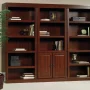 Sauder Heritage Hill Engineered Wood 5-Shelf Bookcase in Classic Cherry - Image 4