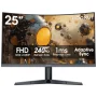 KOORUI 25" FHD Gaming Monitor, 240Hz 1080p Curved Monitor, Adaptive G-Sync, New, G2511XC - Image 1