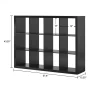 Better Homes & Gardens 12 Cube Storage Organizer, Charcoal - Image 4