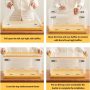 Collapsible Storage Bins with Lids, 27 Liter Large Storage Bins with Lids, Plastic Storage Bins, Plastic Tote for Home/Bedroom/Kitchen/Office/Travel - Image 6