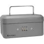 Barska - 6 Inch Cash Box with Combination Lock Gray - Black - Image 2