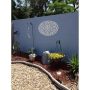 Ginger Dove 27 in. x 46 in. Black Oval Decorative Screen Panel - Image 5