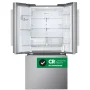 LG - 33-in Wide Standard-Depth MAX 24.5 Cu. Ft. Smart French Door Refrigerator with Dual Ice - Stainless Steel - Image 3