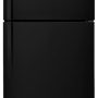 Whirlpool - 21.3 Cu. Ft. Top-Freezer Refrigerator - Black - Image 1