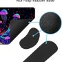 Desk Mat, Large Gaming Mouse Pad with Wrist Rest, 4 in1 XXL Mouse pad+Keyboard Wrist Rest+Mouse Pad Wrist Support+Cup Coaster Set, Ergonomic Desk Pad for Home Office,Spaceman - Color 87 - Image 5