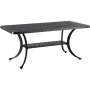 Polebridge Rectangular Metal Outdoor Coffee Table , 42'' in. W 21'' in. D - Image 5