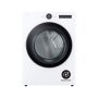 LG - 7.4 Cu. Ft. Stackable Smart Electric Dryer with Steam and Sensor Dry - White - Image 2