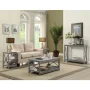 Oxford 40 in. Gray Standard Rectangle Composite Console Table with Shelves - Image 5