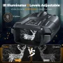 Night Vision Binoculars 4K Infrared 5000mAH Rechargeable 8X Digital Zoom 600 Meters Darkness Goggles for Hunting & Surveillance - Image 4