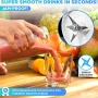 Bionic Blade Smoothie Blender Personal Portable Rechargeable Blender Juicer Protein Mikshake Baby Food Maker - White - Image 6