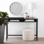 Mainstays Sumpter Park Student Desk, Solid Black - Image 1