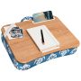 LapGear - Designer Lap Desk (Fits up to 15.6" Laptop) - Floral Block Print - Image 2