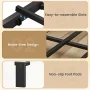Dayago Queen Size Bed Frame with Upholstered Headboard, LED Light and USB Socket, No Box Spring Needed - Image 5