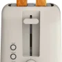 Bella - Fits-anywhere Kitchenware: 4-Slice Slim Toaster with Long Wide Slots - Oatmilk - Image 2