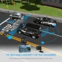 Touch Screen Dash Cam 4" 1080P Dual Lens Car DVR Recorder Front And Rear Camera - Image 4