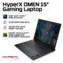 HyperX - HP OMEN 15.3" 2K 165Hz Gaming Laptop - Intel Core Ultra 7 255H (2025) - 12GB RAM - NVIDIA GeForce RTX 5050 - 512GB SSD - Shadow Black - Image 2