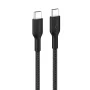 Belkin - BOOST↑CHARGE Braided PCR USB-C to USB-C Cable 2M 2-Pack - Black - Image 4