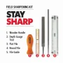 Chainsaw Sharpening Kit - Includes File Guide, 5/32 in. Round File, Flat File and depth gauge adjustment tool 104004 - Image 2