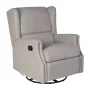 Jillean Upholstered Wingback Manual Rocking Glider Recliner Chair with 360° Swivel - Image 4