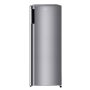 LG - 21-in Wide 5.79 Cu. Ft. Top Freezer Refrigerator with Semi Auto Defrost - PrintProof Stainless Steel Look - Image 1