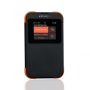Solis - 5G Mobile Wi-Fi Hotspot - Local & International Coverage Router with Lifetime Data Plan - Black / Orange - Image 1