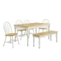 Better Homes and Gardens Autumn Lane Farmhouse Dining Table, Multiple Finishes - Image 4