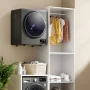 Costway Electric Tumble Compact Laundry Dryer Stainless Steel Wall Mounted 1.5 cu .ft. - Image 3