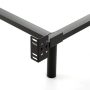 King Size Metal Bed Frame-7 Inch Heavy Duty Bedframe, 9-Leg Support for Box Spring & Mattress Foundation, 3000LBS, Black - Image 5
