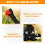 Syngar 248 MPH at 530 CFM 76cc Gas Powered Backpack Leaf Blower, Heavy-Duty Frame - Image 2