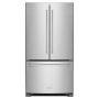 KitchenAid - 25 cu. ft. French Door Refrigerator with Interior Water Dispenser - Stainless Steel - Image 1
