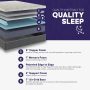 Blissful Nights - e4 Split Head Flex Top King Size Adjustable Bed Frame Set with 12" Copper Gel Infused Memory Foam Mattress Medium Firm, 120-Night Trial - Image 5