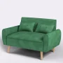 Arlander Upholstered 47.24'' Loveseat - Yellow - Image 3