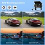 Camecho Vehicle Backup Camera 4 Split Monitor Front View Rear View Camera Auto 18 IR Night Vision Waterproof Aviation 4 Pins Connector LCD Monitor for Trucks RV Trailer Bus - Image 5