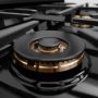 ZLINE - 30 in. Wide 4 Burner Classic Gas Cooktop with DuoPro (PCRTB-30) - Black Stainless Steel - Image 3